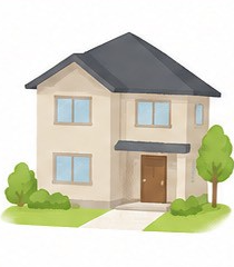戸建ての間取り