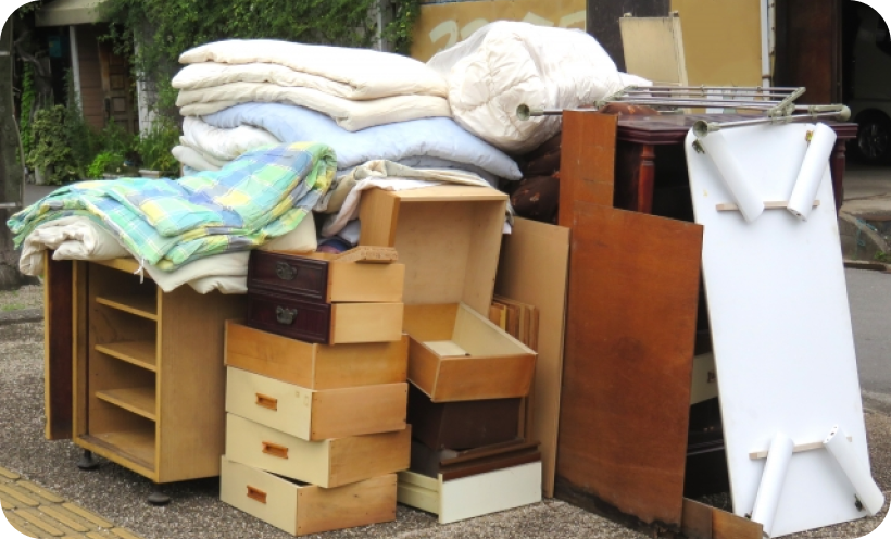 不用品1点から丸ごと片付けまで
